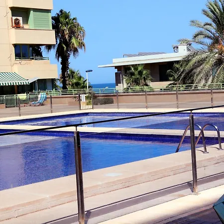 Apartamento Dos Habitaciones Primera Linea De Playa Walencja Zewnętrze zdjęcie